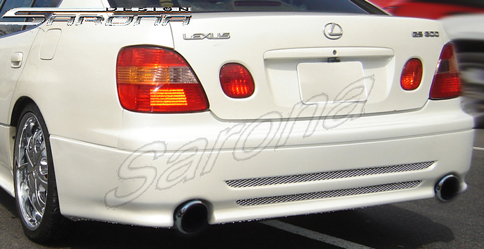 Custom Lexus GS300/400 Rear Bumper  Sedan (1998 - 2005) - $590.00 (Part #LX-004-RB)